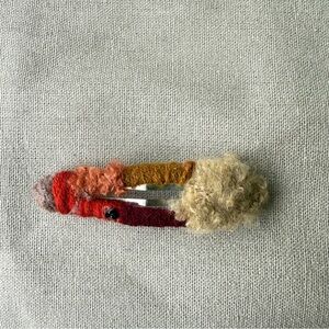 Handcrafted Gradient Fabric Hair Clip